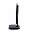 5W LED dimbar skrivebordslampe - Svart, 3-trinns CCT, display med klokke/temp, touch-styring