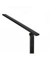 18W LED skrivebordslampe med trådløs lading - 700lm, 5-trinns dimbar, CCT justerbar, sort, flicker free