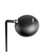 3W LED bordlampe, sort - Oppladbar, dimbar, CCT, USB-C, opptil 15 timers batteri