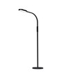 12W Tokyo LED gulvlampe, dimbar - 1280lm, sort, touch-kontroll, justerbar CCT, flicker free