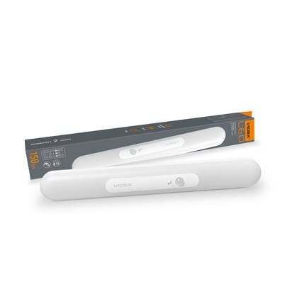 Oppladbar LED-lampe - med bevegelsessensor