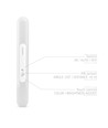 Oppladbar LED-lampe - med bevegelsessensor