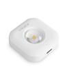 2 stk. oppladbare LED nattlys med sensor, 0,5W - PIR bevegelsessensor, 3 lysfarger, USB-C, magnetisk montering, innendørs