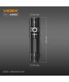 LED bærbar lommelykt - 5000K, lysstyrke: 4000, forbruk: 20