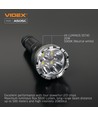LED bærbar lommelykt - 5000K, lysstyrke 5500lm, forbruk 20W