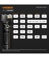LED bærbar lommelykt - 5000K, lysstyrke 5500lm, forbruk 20W