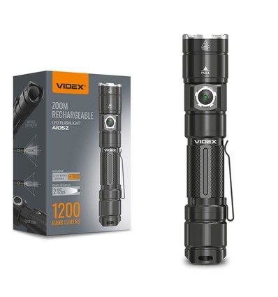 LED-lommelykt - bærbar, 5000K, lysstyrke 1200lm, forbruk 10W