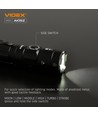 LED-lommelykt - bærbar, 5000K, lysstyrke 1200lm, forbruk 10W