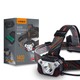 20W LED hodelykt, Oppladbar - 1400lm, kraftig lys, kvalitetsmodell, IP65
