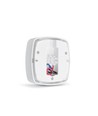 PIR bevegelsessensor og skumringsrelé, 1200W - 360 grader, IP54, hvit, rekkevidde 8m