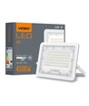 50W LED-lyskaster - 4500lm, IP65, utendørs, hvit/grå