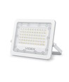 50W LED-lyskaster - 4500lm, IP65, utendørs, hvit/grå
