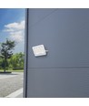 50W LED-lyskaster - 4500lm, IP65, utendørs, hvit/grå