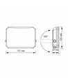 30W LED lyskaster, sort - 2850lm, IP65, 5000K, utendørs, arbeidslampe