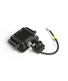 20W LED lyskaster med sensor - IP65, 5000K, sort, utendørs, bevegelsessensor