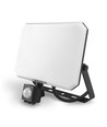 50W LED lyskaster med sensor - 4750lm, IP65, 5000K, sort, utendørs, arbeidslampe