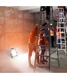 50W oppladbar LED lyskaster - 1600lm, IP65, bærbar, arbeidslampe, 3 lysstyrker, USB-C output