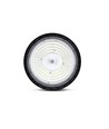 100W LED High Bay, 120lm/W - 90 grader, IP65, 5000K, sort, inkl. kjettingoppheng