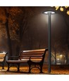 120W LED gatebelysning / parklampe - 140lm/W, IP65, Justerbar watt og CCT