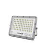 50W Solara LED lyskaster med solcelle - 1000lm, IP65, 5000K, grå, inkl. fjernkontroll og solcellepanel