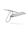 LED Solcelle gatelykt - 2500 lumens, inkl. fjernkontroll, solcelle, IP65