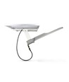 LED Solcelle gatelykt - 2500 lumens, inkl. fjernkontroll, solcelle, IP65