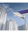 LED Solcelle gatelykt - 2500 lumens, inkl. fjernkontroll, solcelle, IP65