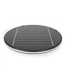 12W Solara LED parklampe med sensor - 1400lm, IP54, 360 grader, 3.2V, CCT, sort finish