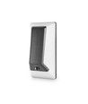 500lm Solara LED vegglampe med sensor - IP54, 5000K, sort, solcelle, utendørs