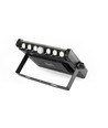 Solcelle LED vegglampe med sensor, 600lm - 5000K, IP54, sort, bevegelsessensor