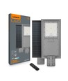 LED solcelle gatelampe - 2300 lumens, bevegelsessensor, IP65