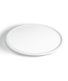 44W LED taklampe med bakgrunnslys, CCT - 109lm/W, IP54, Ø50cm, hvit kant, 3 lysfarger