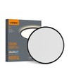44W LED taklampe med backlight - Ø50cm, IP54, sort, 3-CCT, 109lm/W, inkl. lyskilde