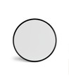 44W LED taklampe med backlight - Ø50cm, IP54, sort, 3-CCT, 109lm/W, inkl. lyskilde