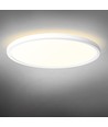 22W Ø29,3cm LED taklampe med baklys - 2400lm, IP54, CCT skiftbar, hvit kant, inkl. lyskilde