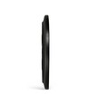 22W LED tak/vegglampe med baklys - IP54, Sort, CCT justerbar, Ø29,3cm, 2400lm