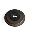 22W LED tak/vegglampe med baklys - IP54, Sort, CCT justerbar, Ø29,3cm, 2400lm