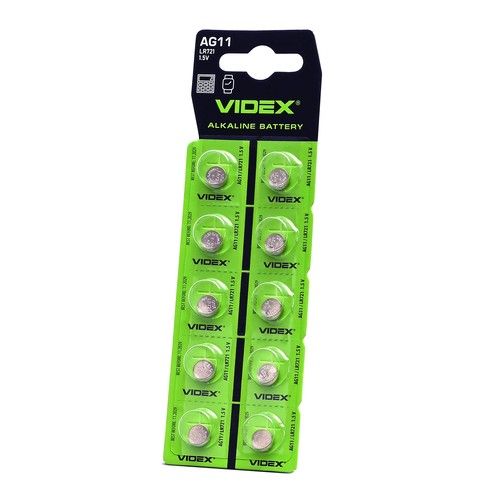 Ag11/lr721 batteri - alkalisk, 10 stk
