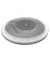 24W Nymphea Flat Duo LED taklampe - CCT, 130lm/W, IP54, Ø29,2cm, hvit kant