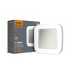 15W Vika LED bulkhead - IP65, 5000K, 190x190mm, hvit, vegg/taklampe