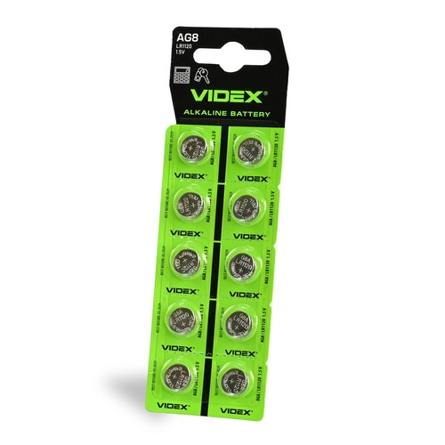 10 stk. AG8/LR1120 - Alkalisk batteri