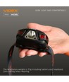 LED hodelykt oppladbar - 5000K, 330lm, IP67