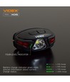LED hodelykt oppladbar - 5000K, 330lm, IP67