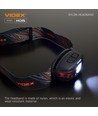 LED hodelykt oppladbar - 5000K, 330lm, IP67