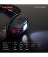 LED hodelykt oppladbar - 5000K, 330lm, IP67