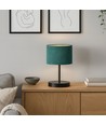 Hilde LN1 Sort/Grønn bordlampe - Ø20 cm, E27, 230V, uten lyskilde