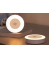 Oppladbar LED-minilampe, magnetisk - Hvit, touch dimbar, IP54 innendørs/utendørs
