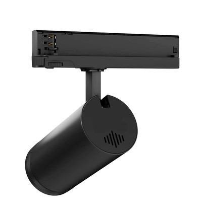 30W 3-faset RA92 Zoom justerbar CCT skinnespot - 100lm/W, Sort, Justerbar CCT + lysstyrke + spredning
