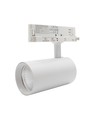 28W 3-faset RA90 CCT justerbar skinnespot - 110lm/w, hvit, justerbar CCT + lysstyrke, 3200lm, flimmerfri