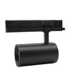 29W 3-faset dimbar RA90 skinnespot - 140 lm/W, 38 grader, sort
